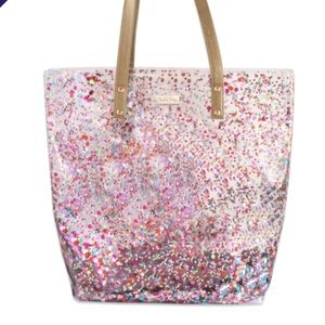 Packed party confetti bucket bag